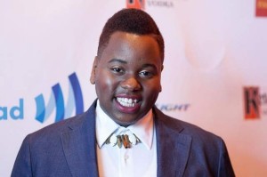 Alex Newell, who plays Unique on the television series 'Glee,' is among musicians who will perform in June at Motor City Pride in Detroit. Photo: Getty Images for GLAAD