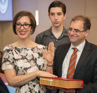 Representative for All In 2014, Eastman was sworn in to her second four-year term as an HISD Board of Education trustee.