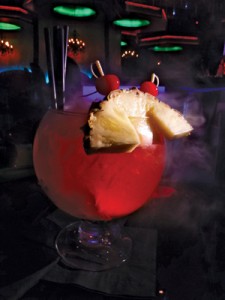 A dry-ice-infused cocktail from Method. Photo: Joanna O'Leary