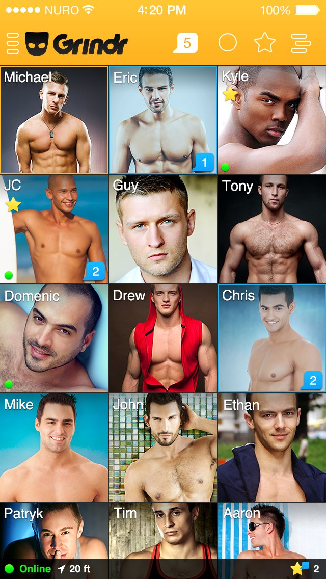 grindr gay apps