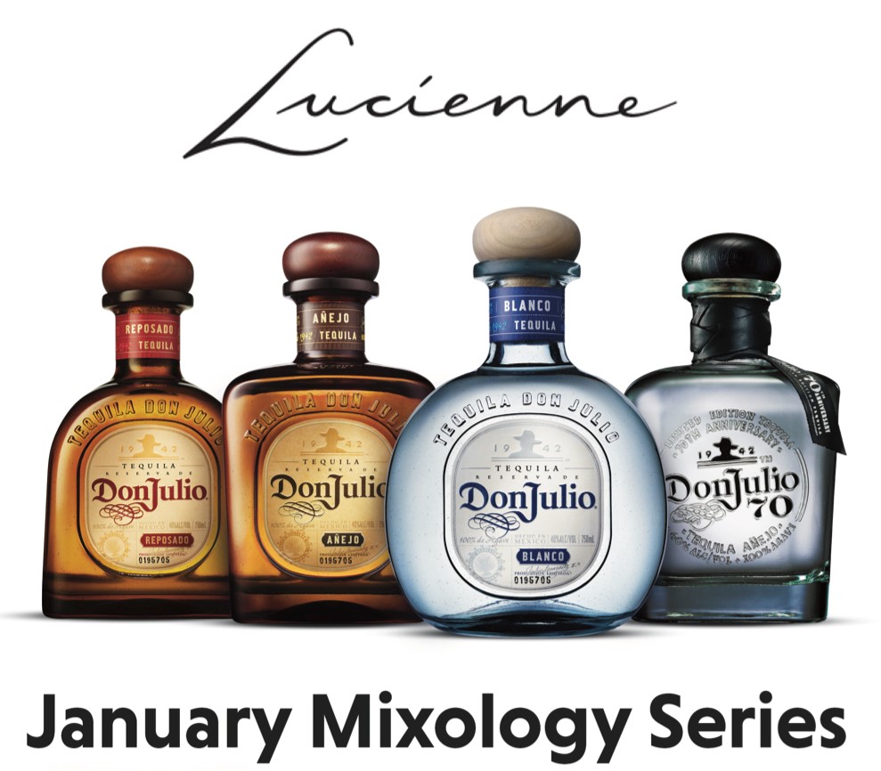 Weekly Mixology Classes at Lucienne for the Month of January 2020
