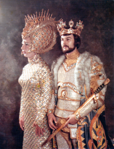 Olympus I Queen Gene Cheatham (l) and King Nick Donnavan in 1971