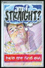 "Am I Straight?" by Stephen Andrews
