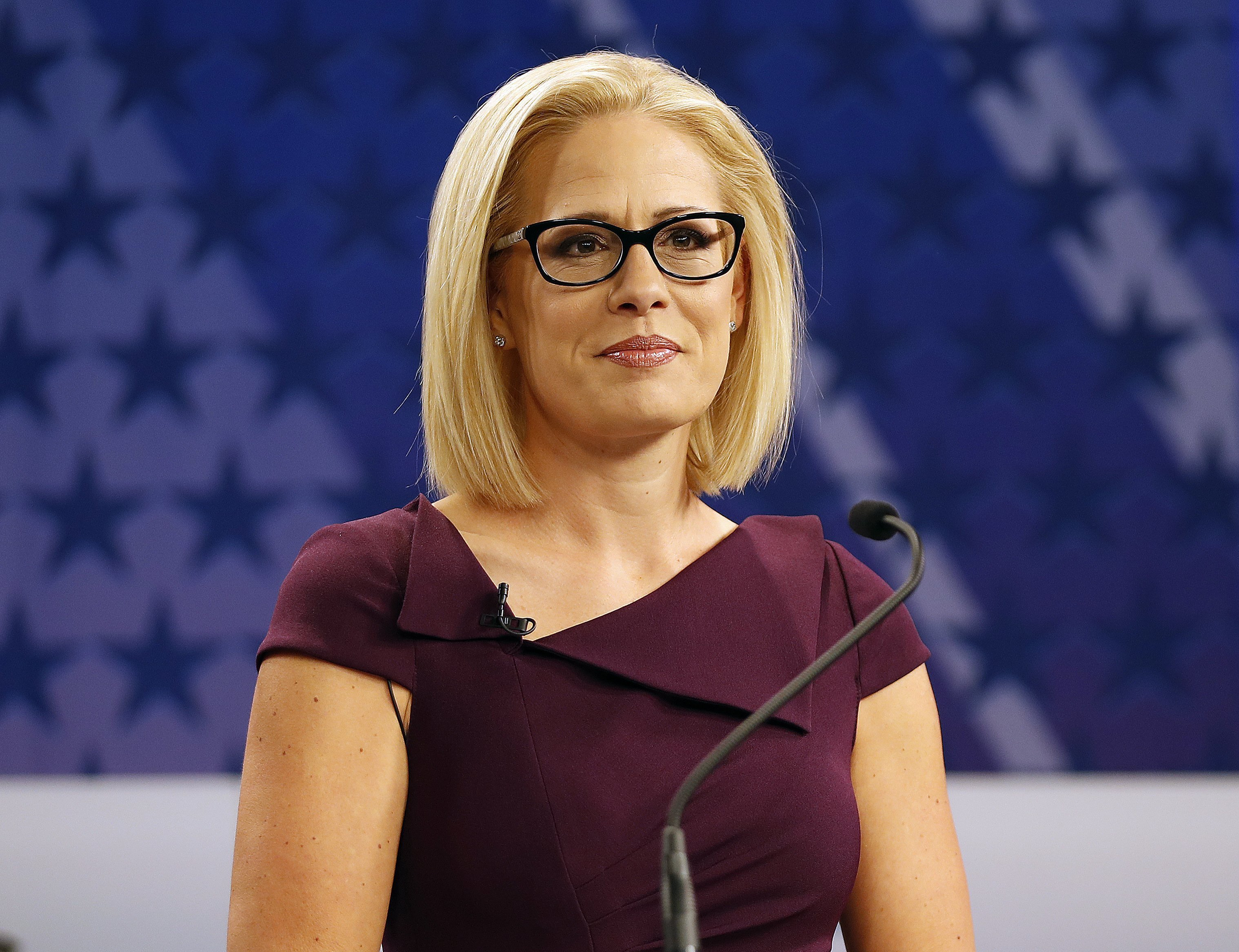 Sinema 1st Out Bisexual Person Elected to Senate As Dems Flip